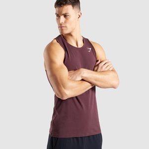 Gymshark Critical Tank - Red- Size Small